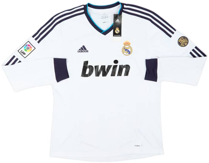2012-13 Real Madrid Home L/S Shirt Ronaldo #7 (L)