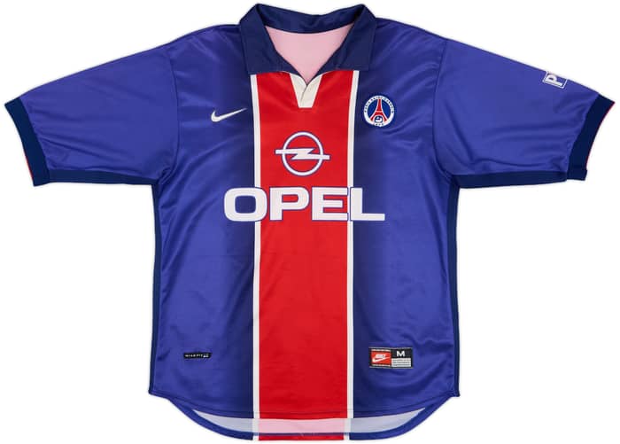 1998-99 Paris Saint-Germain Home Shirt Okocha #10 - 8/10 - (M)