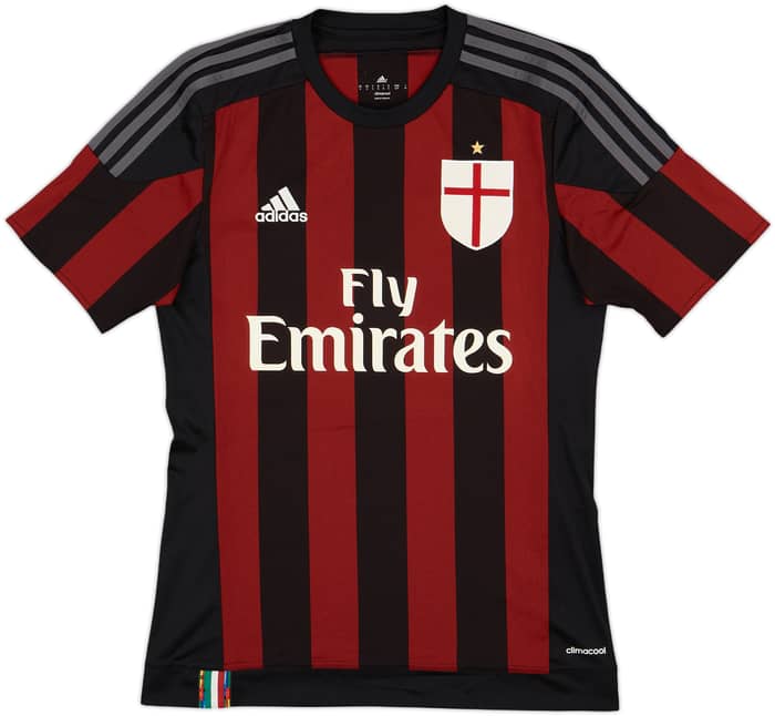 2015-16 AC Milan Home Shirt - 7/10 - (S)