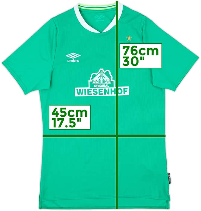 2019-20 Werder Bremen Home Shirt - 10/10 - (S)