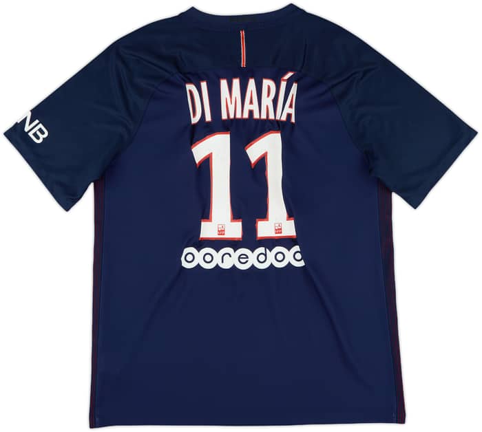2016-17 Paris Saint-Germain Home Shirt Di Maria #11 - 5/10 - (L)