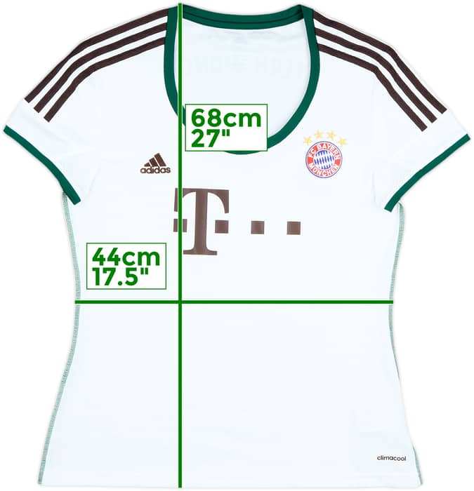 2013-14 Bayern Munich Away Shirt - 7/10 - (Women's L)