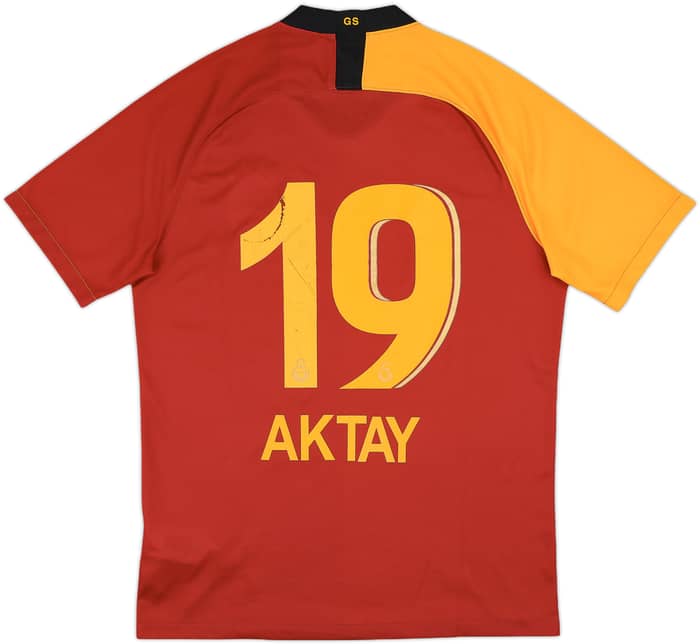 2019-20 Galatasaray Home Shirt Aktay #19 - 5/10 - (M)