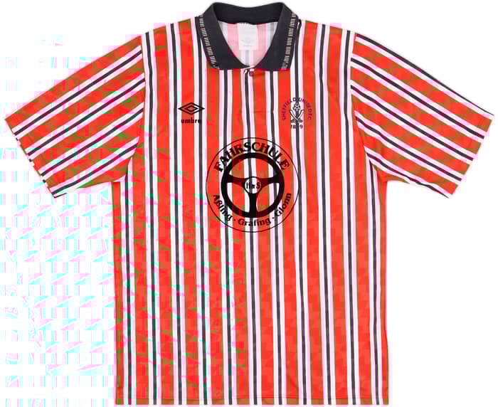 1990-92 Sheffield United Home Shirt #12 - 9/10 - (M)