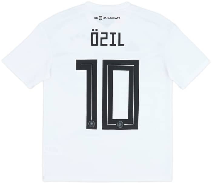 2018-19 Germany Home Shirt Ozil #10 - 6/10 - (XL.Boys)
