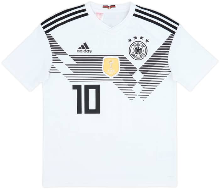 2018-19 Germany Home Shirt Ozil #10 - 6/10 - (XL.Boys)