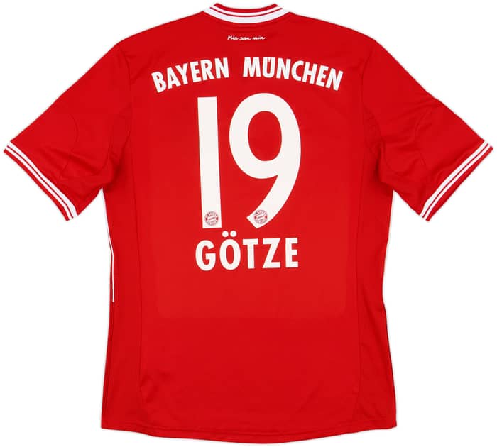 2013-14 Bayern Munich Home Shirt Gotze #19 - 8/10 - (M)