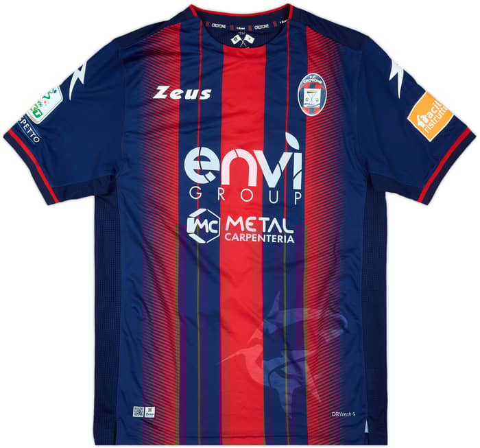 2018-19 Crotone Match Issue Home Shirt Mraz #33