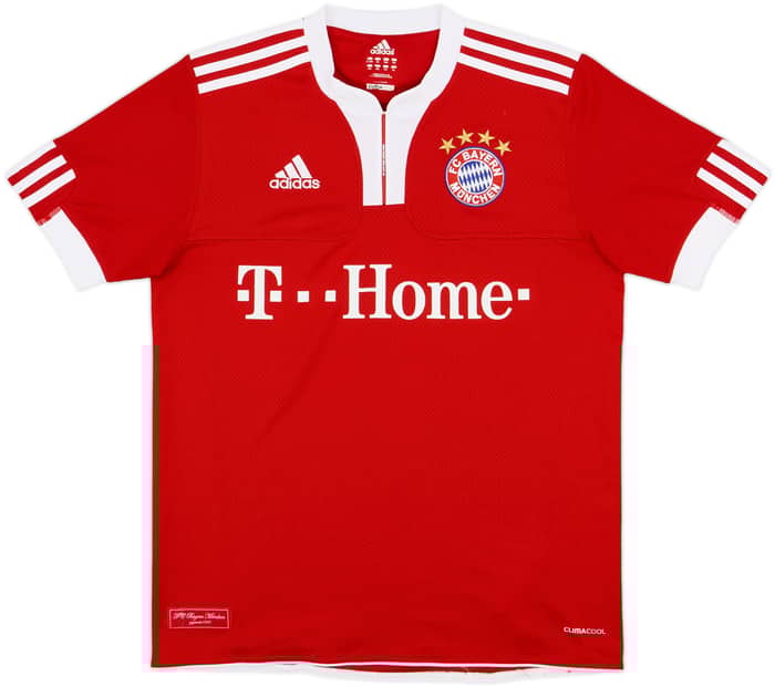2009-10 Bayern Munich Home Shirt Olic #11 - 7/10 - (XL.Boys)