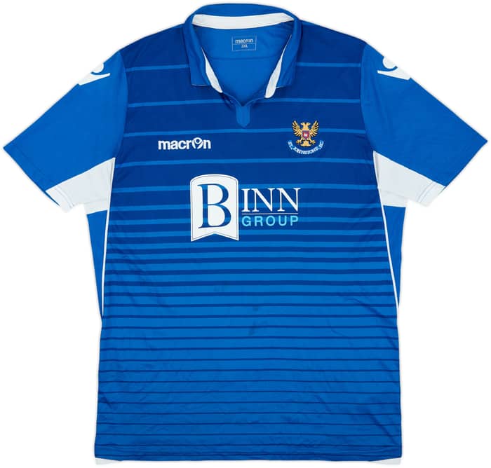 2019-20 St Johnstone Home Shirt - 8/10 - (3XL)