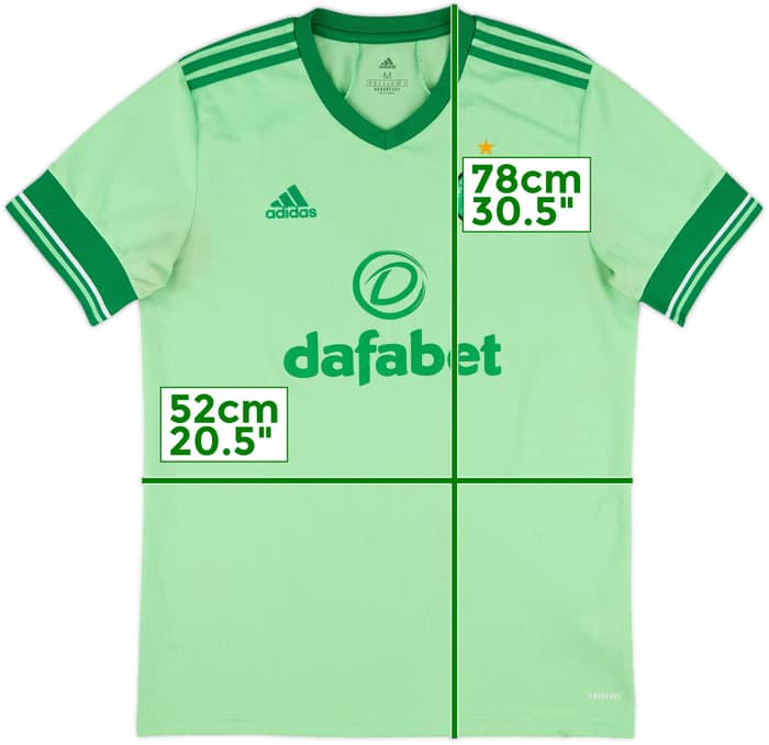 2020-21 Celtic Away Shirt - 5/10 - (M)