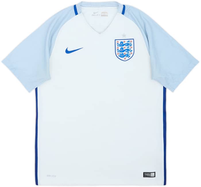2016-17 England Home Shirt #7 - 6/10 - (M)