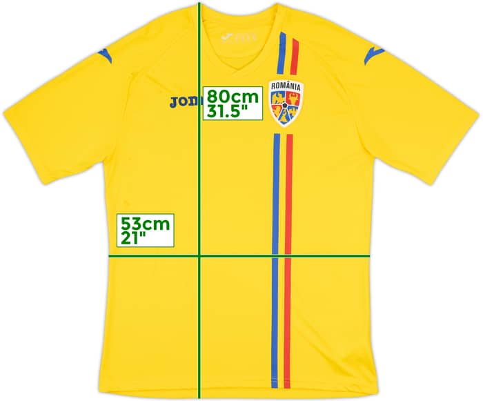 2018-21 Romania Home Shirt - 7/10 - (XL)