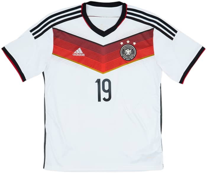 2014-15 Germany Home Shirt Gotze #19 - 5/10 - (L)