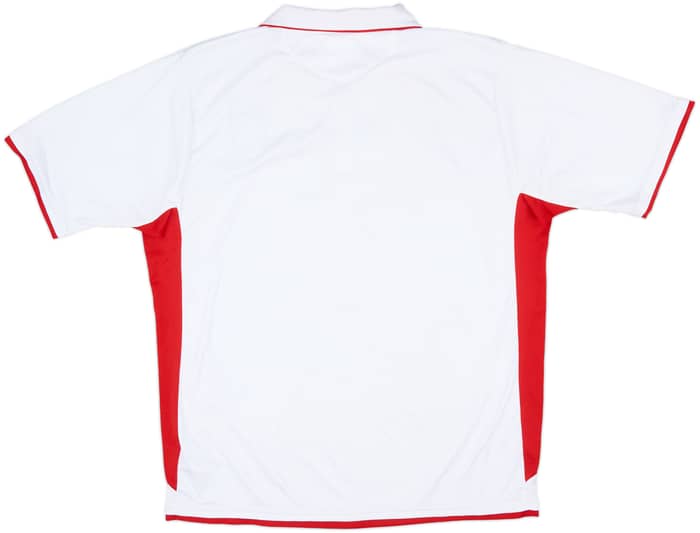 2005-06 England Umbro 1/4 Zip Polo Shirt - 6/10 - (L)