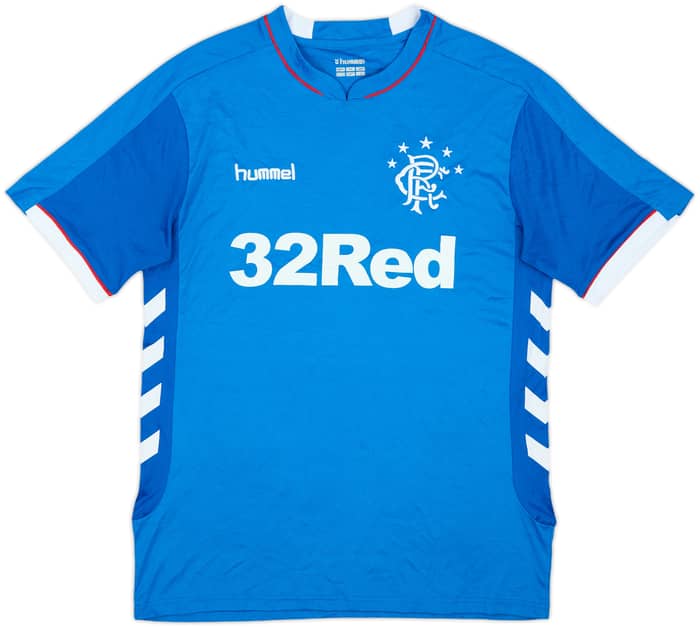 2018-19 Rangers Home Shirt - 6/10 - (L)