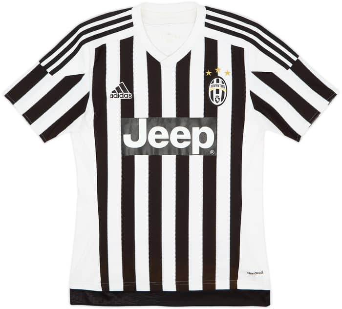 2015-16 Juventus Home Shirt Pogba #10 - 8/10 - (S)