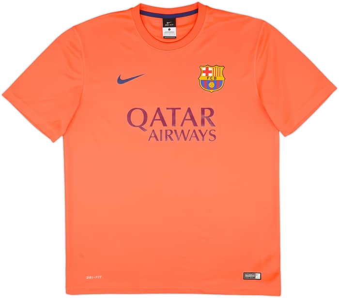 2014-15 Barcelona Basic Away Shirt - 10/10 - (L)
