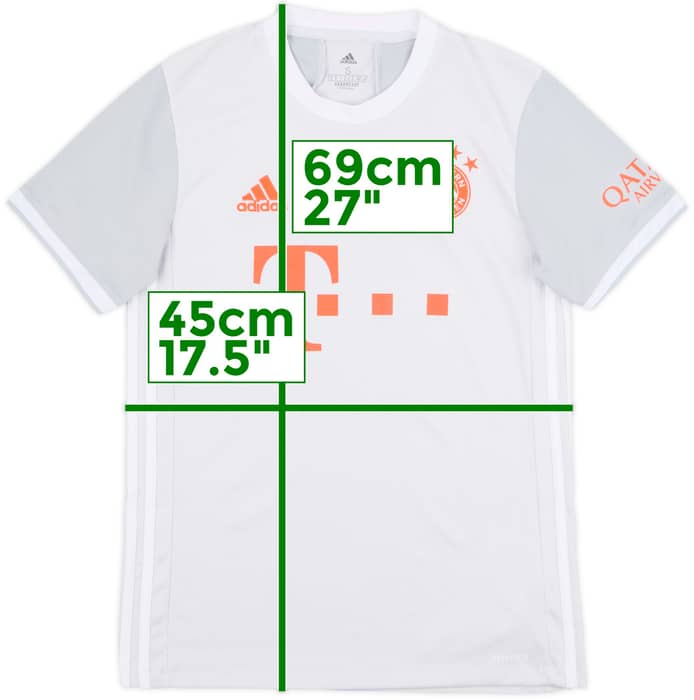 2020-21 Bayern Munich Away Shirt - 9/10 - (S)