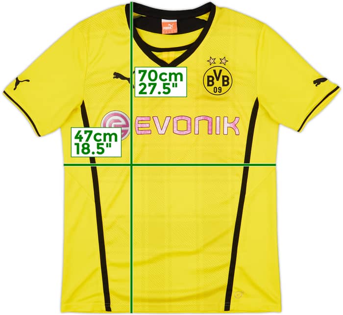 2013-14 Borussia Dortmund Home Shirt - 5/10 - (M)