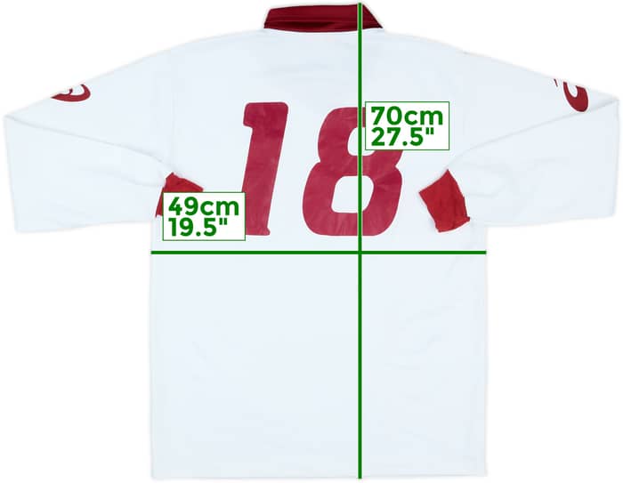 2005-06 Torino Away L/S Shirt #18 - 8/10 - (XL.Boys)