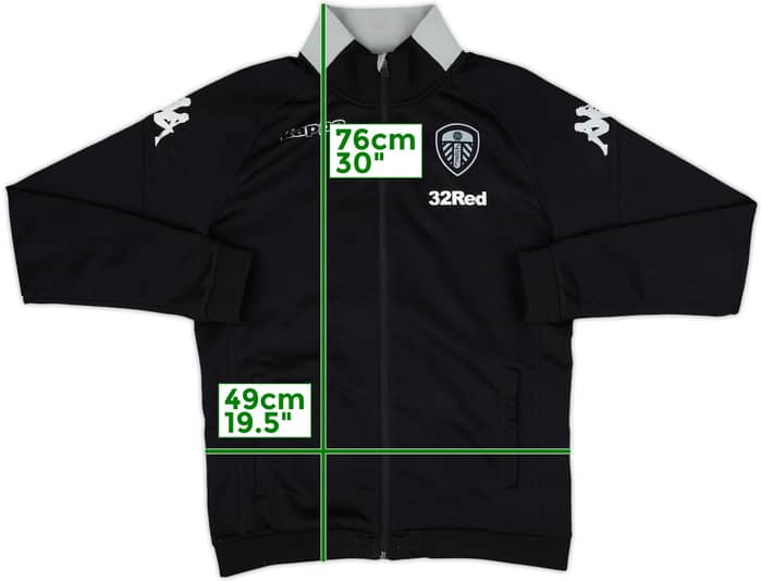 2017-18 Leeds Kappa Track Jacket - 5/10 - (M)