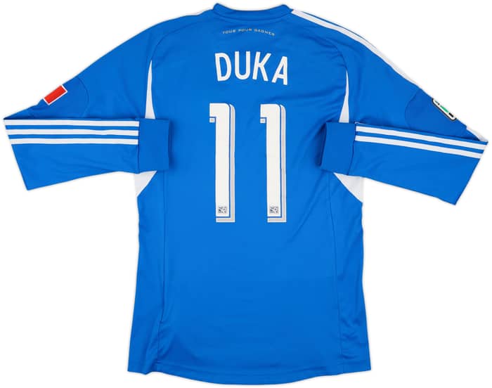 2012 Montreal Impact Authentic Home L/S Shirt Duka #11 - 5/10 - (M)