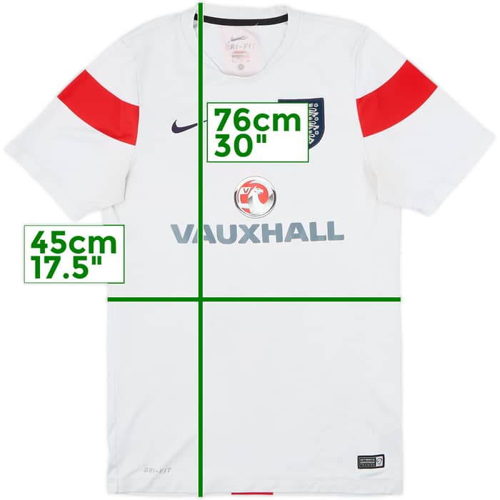 2014-15 England Nike Training Shirt - 5/10 - (S)