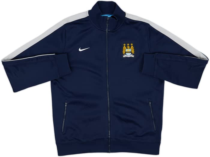 2013-14 Manchester City Nike N98 Track Jacket - 8/10 - (L)