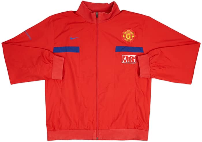 2009-10 Manchester United Nike Track Jacket - 7/10 - (L)