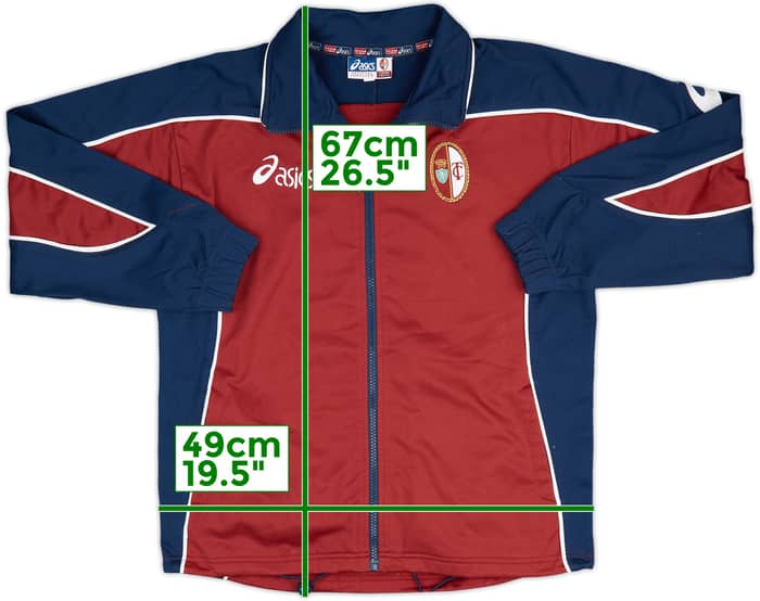 2003-04 Torino Asics Track Jacket - 7/10 - (M.Boys)