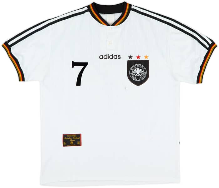 1996-98 Germany Home Shirt Moller #7 - 7/10 - (L)