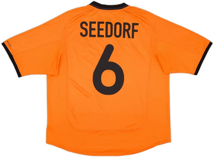2000-02 Netherlands Home Shirt Seedorf #6 - 9/10 - (XL)
