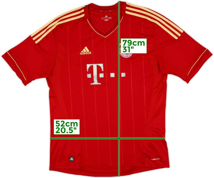 2011-13 Bayern Munich Home Shirt - 4/10 - (XL)