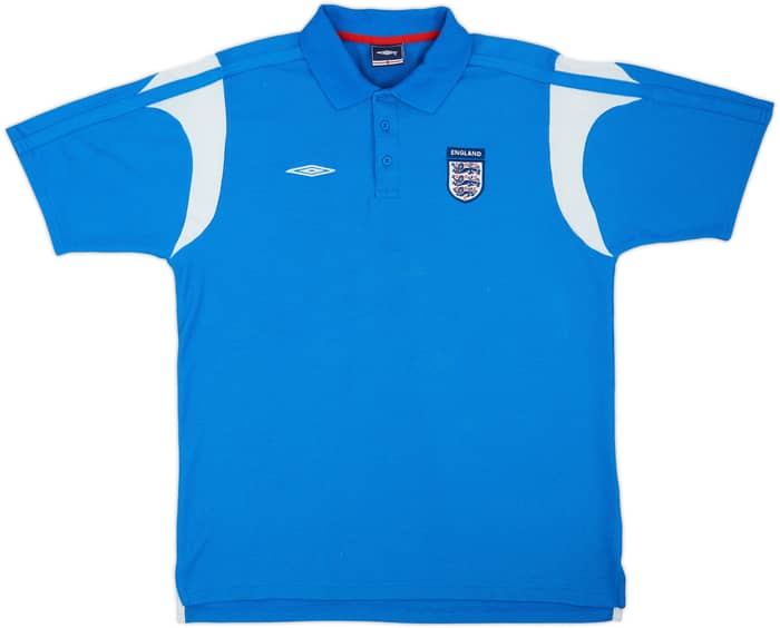 2004-06 England Umbro Polo Shirt - 6/10 - (L)