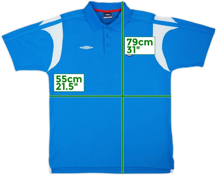2004-06 England Umbro Polo Shirt - 6/10 - (L)