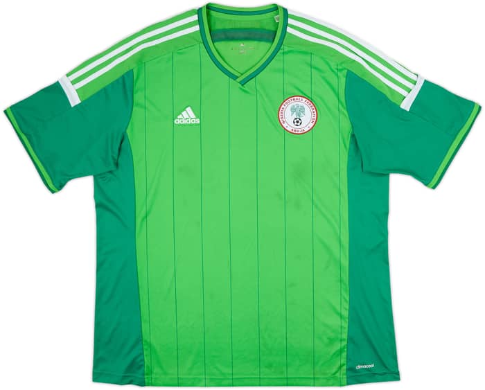 2014-15 Nigeria Home Shirt - 8/10 - (XXL)