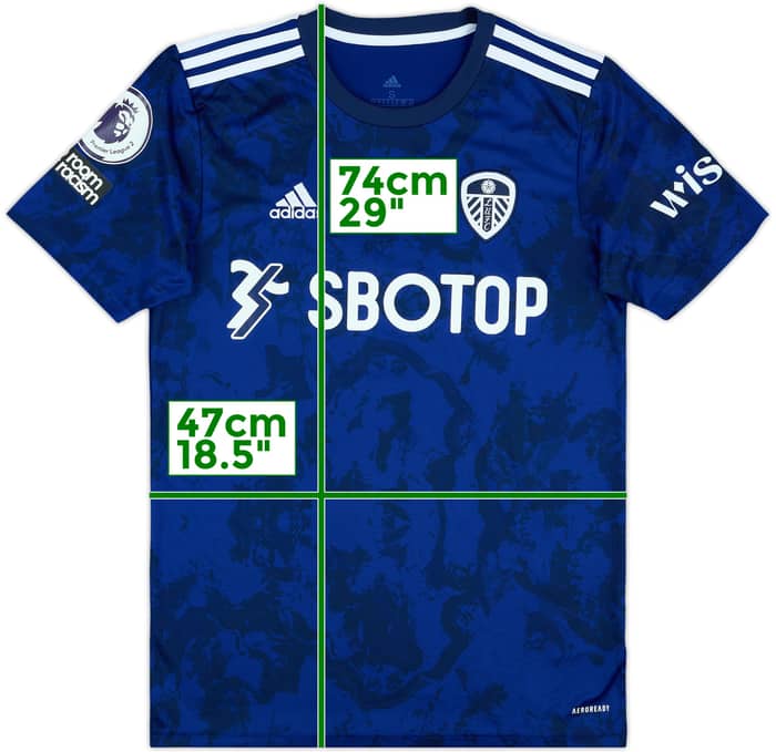 2021-22 Leeds United Match Issue Away Shirt #2