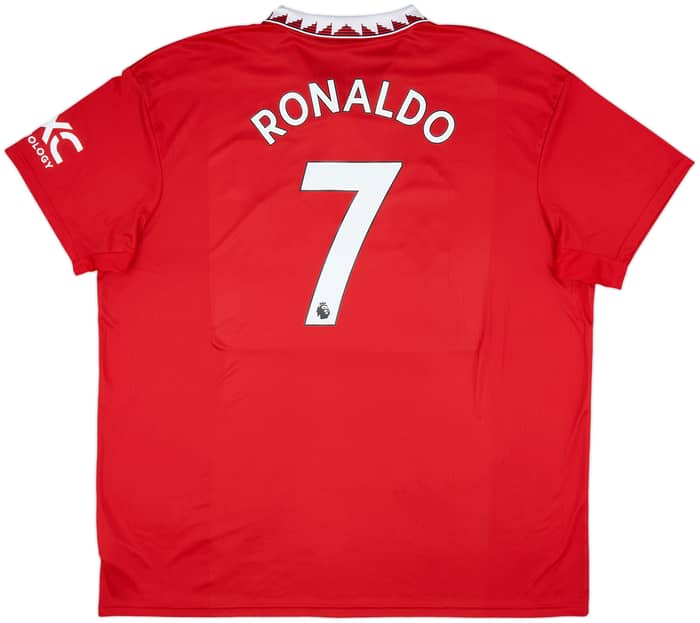 2022-23 Manchester United Home Shirt Ronaldo #7 - 10/10 - (3XL)
