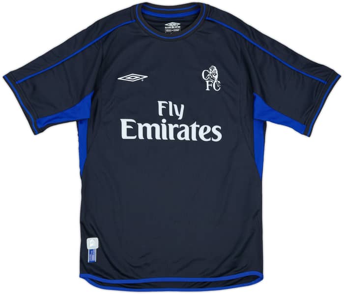 2002-04 Chelsea Away Shirt Zola #25 - 10/10 - (M)