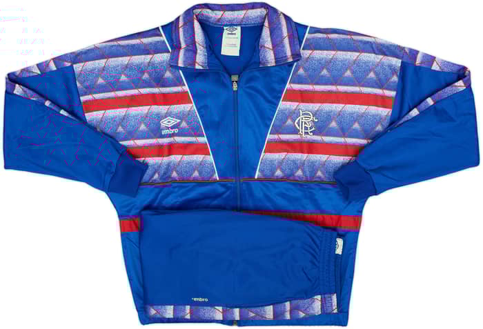 1987-90 Rangers Umbro Tracksuit - 9/10 - (S)
