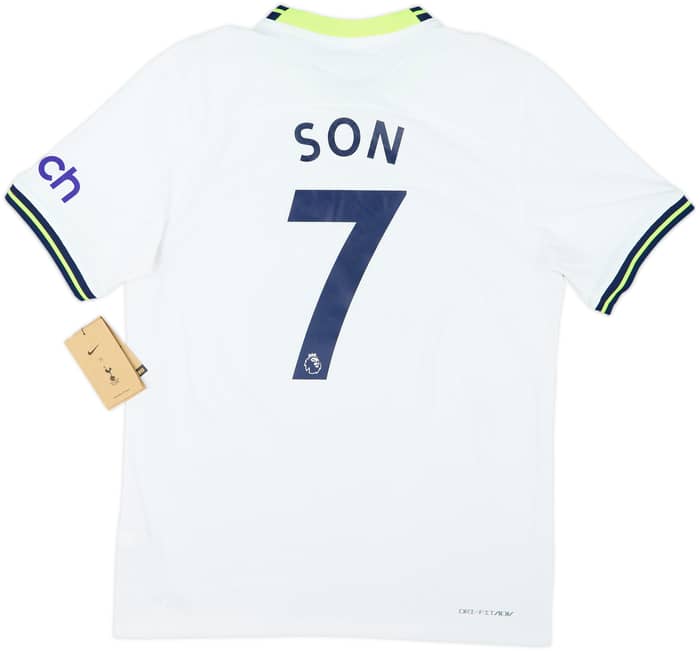 2022-23 Tottenham Authentic Home Shirt Son #7 (M)