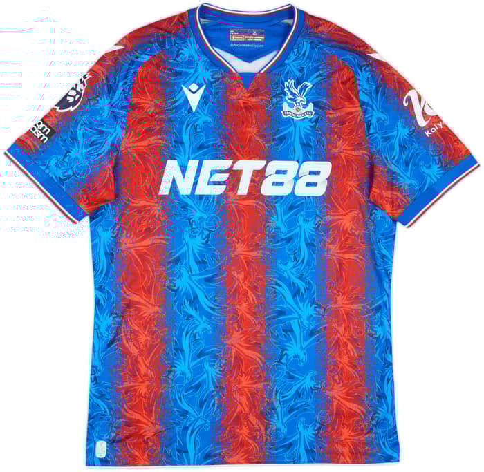 2024-25 Crystal Palace Match Issue Home Shirt Richards #26