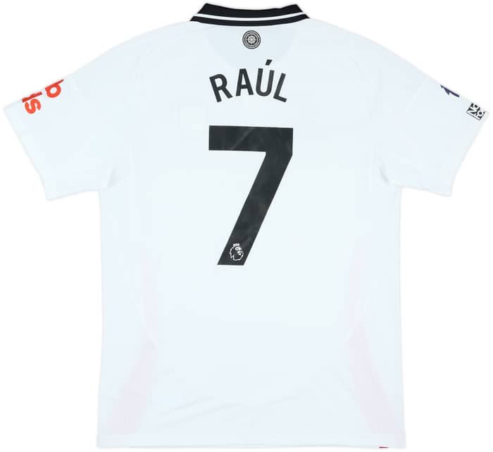 2024-25 Fulham Match Issue Home Shirt Raul #7