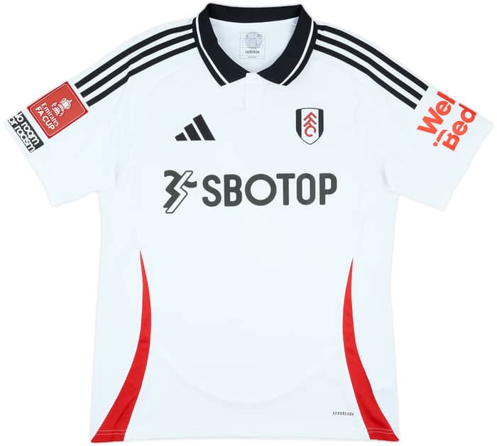 2024-25 Fulham Match Issue FA Cup Home Shirt Raul #7