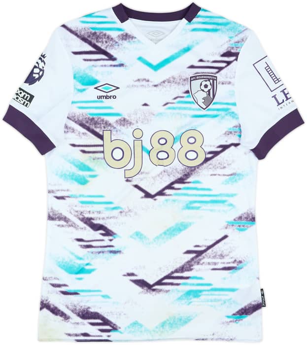 2024-25 Bournemouth Match Worn Away Shirt Smith #15