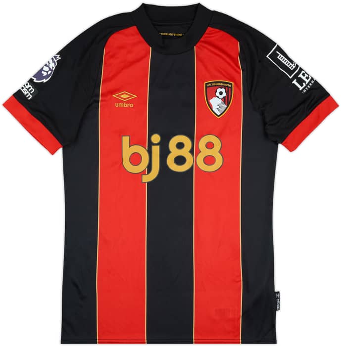2024-25 Bournemouth Match Issue Home Shirt Brooks #7