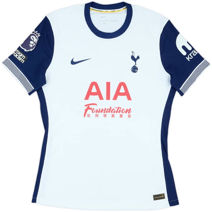 2024-25 Tottenham Match Issue Home Shirt Danso #4