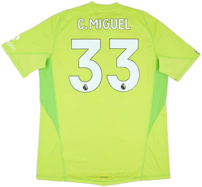 2024-25 Nottingham Forest Match Issue GK Shirt C.Miguel #33