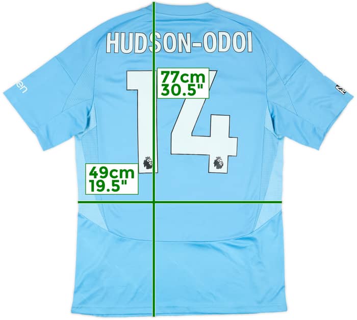 2024-25 Nottingham Forest Match Issue Third Shirt Hudson-Odoi #14